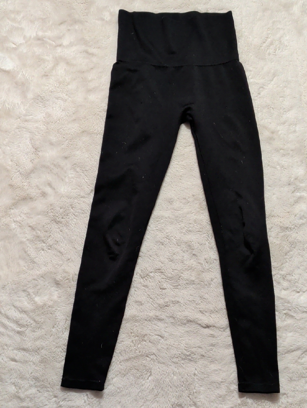 Black High-Waist Legging Pants‎